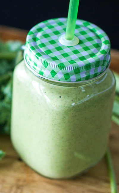 Green Smoothie With Bananas