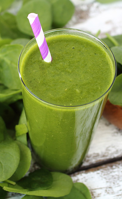 Spinach Smoothie With Pear