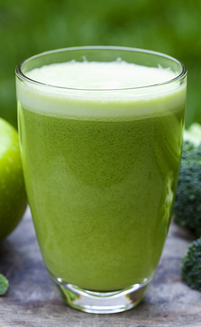 Green Smoothie With Apples